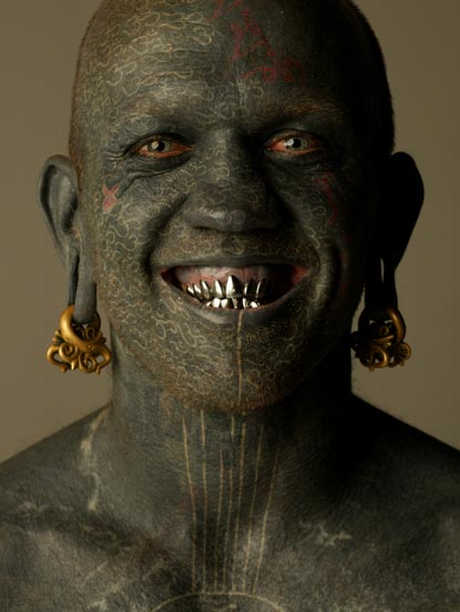 most tattooed man. The Man I Want To Be.